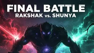 Rampur Ka Rakshak FINAL BATTLE | Horror vs Cosmic Villain Shunya | Indian Superhero Animation