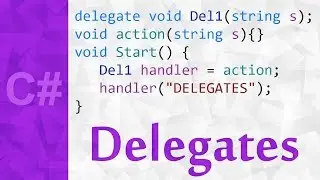 Delegates in C# with Examples 💻 Delegate Definition & Tutorial in Unity
