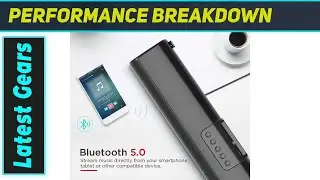 50W Wall Soundbar: Big Sound for Small TVs!