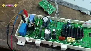 Samsung inverter model washing machine PCB repair and it's points in tamil /smps replace work #smps