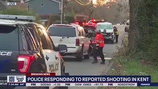 Police respond to reported shooting in Kent
