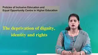 Policies of Inclusive Education and equal opportunity centre in Higher Education   Part   6