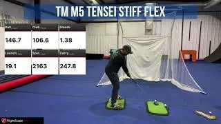 Golf Fit Launch Monitor Driver Fitting with Video