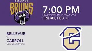 Men's Basketball: Bellevue vs. Carroll