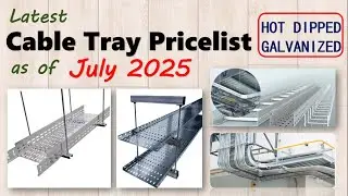 Cable Tray Latest Pricelist as of July 2025 / Electrical Cable Tray