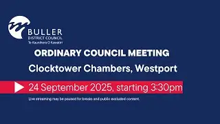 Ordinary Council Meeting Wednesday 27 September 2025