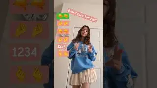 Easy Dance 🪩 #easydancetutorial #dancetrend #tutorial