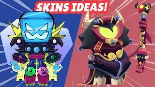 Brawl Stars Skins Ideas | Meeple, Otis & More
