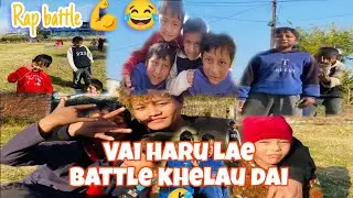 1 Vs 3 rap battle 💪😂#varil #foryou #viralvideo 