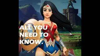 The Multiversus Wonder Woman STARTER Guide  (+ my recommended perk loadout)