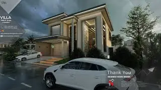 VILLA DESIGN ANIMATION TREDITIONAL CONCEPT (40X70M)