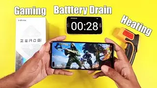 Infinix Zero 8i Gaming Test & Review | Battery Drain Test & Heating Test
