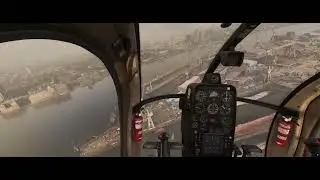 Hamburg - Finkenwerder - Sighseeing C500 Helikopter