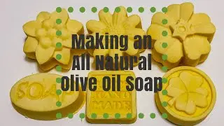 Making An All Natural Olive Oil Soap