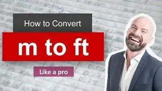 ✅ Convert Meter to Foot (m to ft) - Formula, Example, Conversion Factor