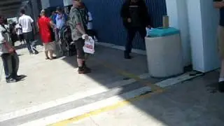 Anime Expo-We see lots of Cosplayers as continue to search for Registration