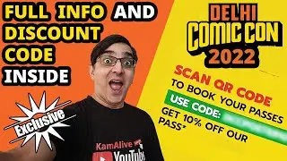 Delhi Comic Con 2022 Comic Con NSIC Okhla Delhi Discount CODE Entry Pass @Comicconindia10