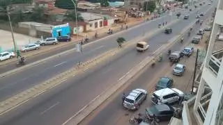 La ville d'abomey-Calavi au Bénin