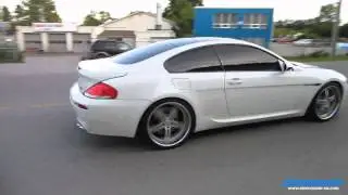 Eisenmann E63 M6 Race Performance with 4x83mm LeMans tips