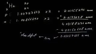 Mass defect and binding energy |  Quantum Physics |  Physics  | KA Urdu