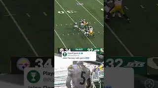 Jalen Ramsey called game in New York 🥶🔐 #nfl #steelers