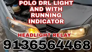 POLO DRL LIGHT AND headlight relay Jai Krishna car accessories home delivery all over India