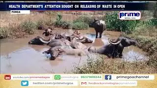 Open Human Waste Disposal At Deepnagar Curti-Khandepar.