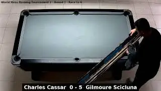 Charles Cassar vs Gilmoure Scicluna | World Mens Ranking Tournament 2 | Round 1