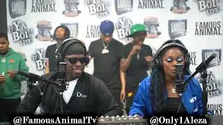 Memphis Female Rapper Aleza Stops by Drops Hot Freestyle on Famous Animal Tv