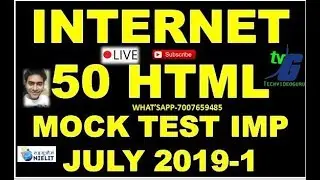 O LEVEL INTERNET HTML 50 IMPORTANT QUESTION ANSWER MOCK JULY 2019 PART1