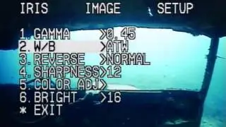 ASAKUA VideRay - VideoRay Pro 4 Camera Menu