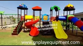 Outdoor playground equipment manufacturers in Jaipur, India.#Gnenterprises #playgroundequipment