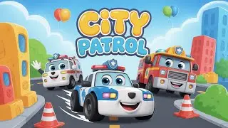 City Patrol Gameplay | Police Car, Ambulance & Fire Truck  rescue 