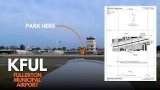Fullerton Airport (KFUL) | WHERE&rsquo;S TRANSIENT PARKING | Fullerton, California
