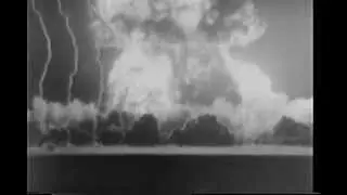 Atomic bomb test at Yucca Flat, Nevada March 17, 1953