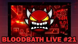 44% x3 Beating Bloodbath as my first level | Bloodbath LIVE #21🔴