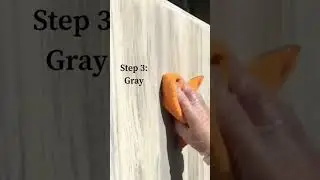 Faux Weathered wood effect WITH PAINT #diy #home #painting #natural #furniture #design