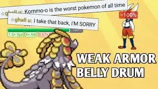 BELLY DRUM + WEAK ARMOR KOMMO-O IS THE NEXT BIG THING IN AAA