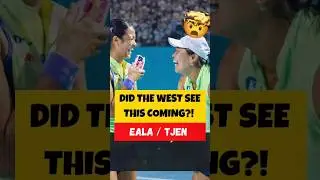 The Alex Eala&ndash;Tjen Duo Is Taking Over 😱 Did the West See This Coming?#youtubeshorts #alexeala #wta
