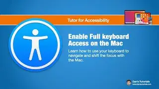 Enable Full keyboard Access on the Mac