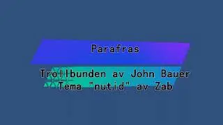 Parafras - arbetsprocess