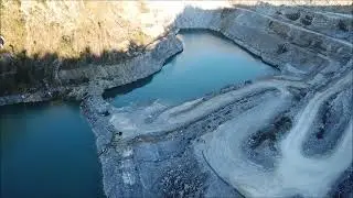 Lehigh Hanson Rock Quarry - Drone Video!