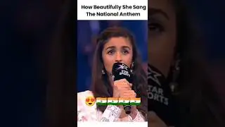 National Anthem India 🇮🇳 | Alia Bhatt | Pro kabaddi league #aliabhatt #nationalanthemindia #pro