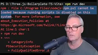 Fix PowerShell - Running Scripts Is Disabled On This System