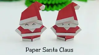 How To Make Easy Paper Santa Claus For Kids / Nursery Craft Ideas / Paper Craft Easy/ KIDS crafts