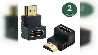 Review: Kit 2 Adaptador Cabo Hdmi Curva L 90 Graus Tv Painel Parede