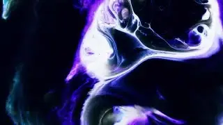Abstract Ink Paint Spread Stock Video