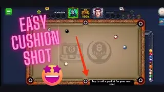 8 BALL POOL || EASY CUSHION SHOT IN JAKARTA MATCH 🔥🔥