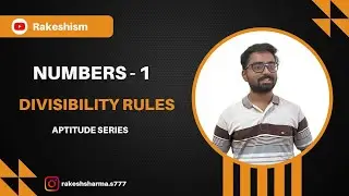 Divisibility Rules |  Numbers | Aptitude | Placement | Telugu