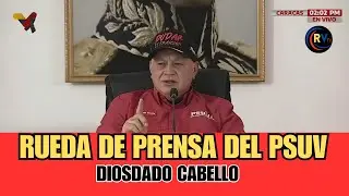 Rueda de prensa del PSUV con Diosdado cabello -  12 de enero del 2026 #venezuela #psuv